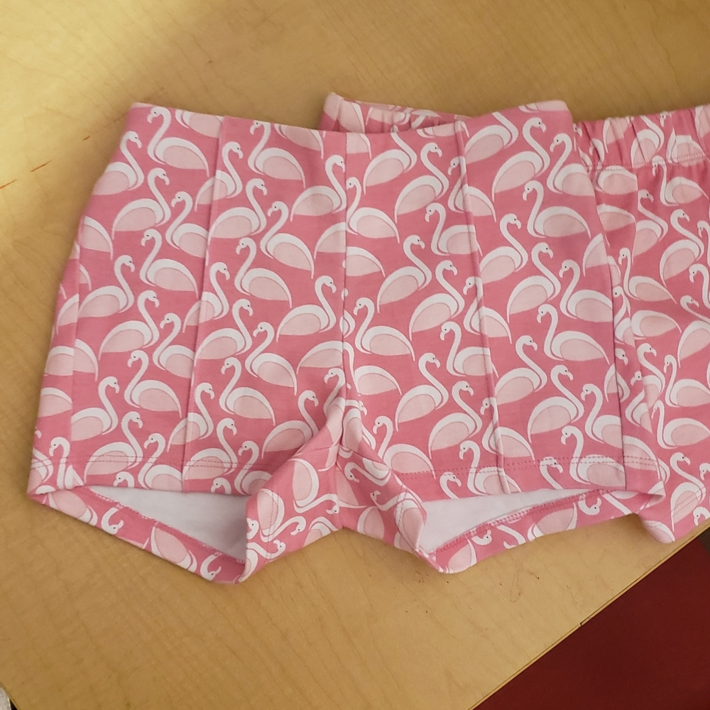 Janie and Jack Flamingo shorts